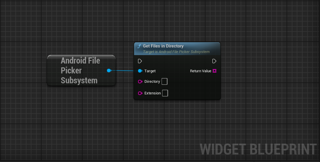 getting files in a directory